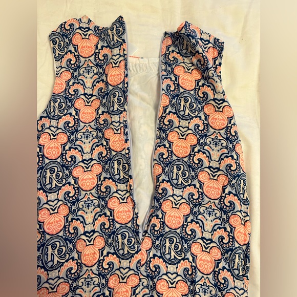 Rare Disney the Riviera resort lined dress, Child size M NWT - Picture 2 of 4